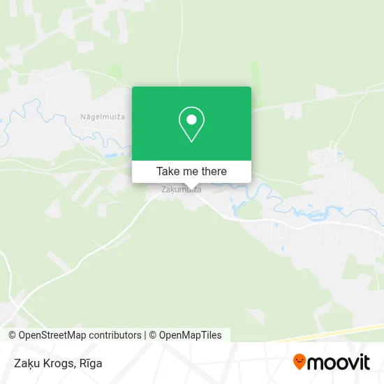 Zaķu Krogs map