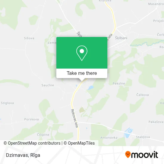 Dzirnavas map