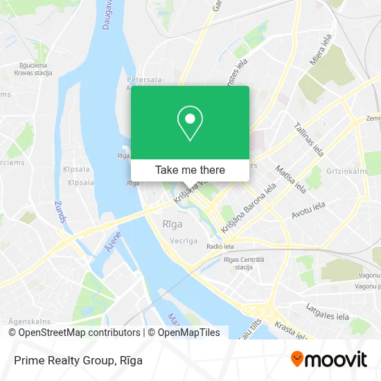 Prime Realty Group map