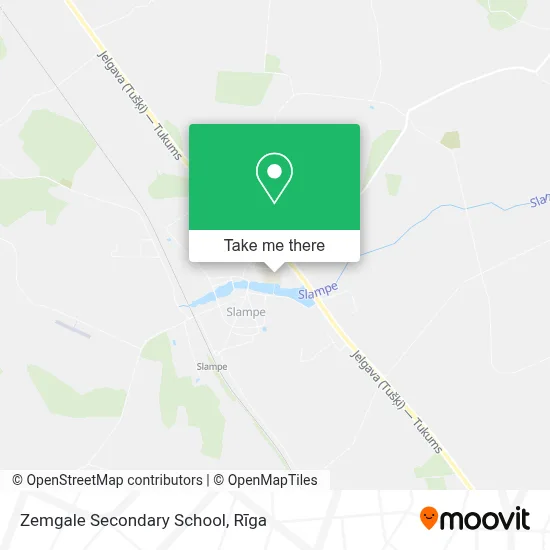 Zemgale Secondary School map
