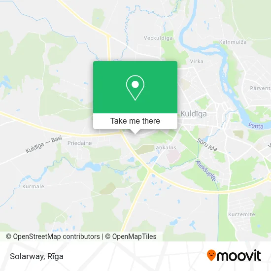 Solarway map