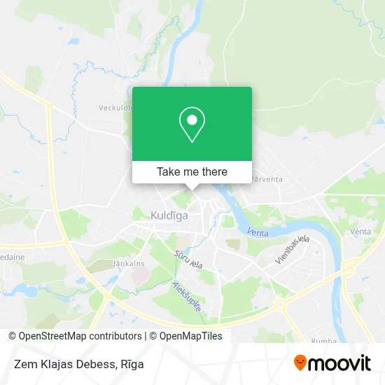 Zem Klajas Debess map