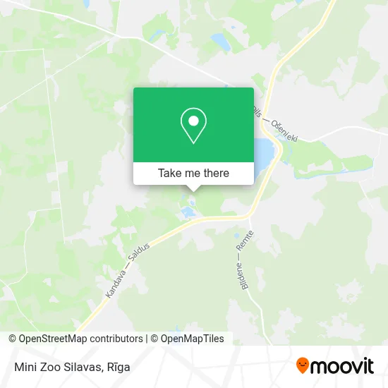 Mini Zoo Silavas map