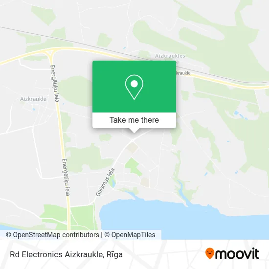 Rd Electronics Aizkraukle map