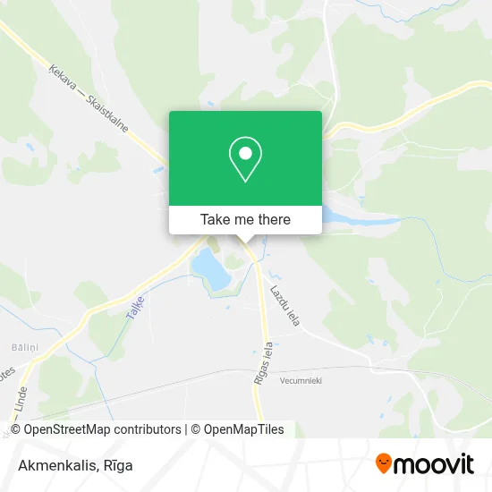 Akmenkalis map