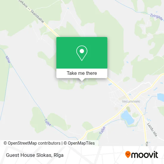 Guest House Slokas map