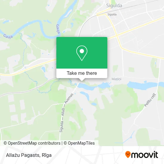 Allažu Pagasts map