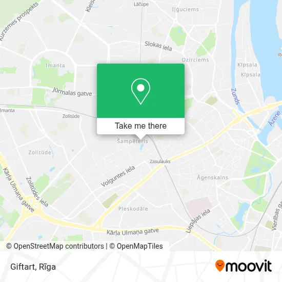 Giftart map