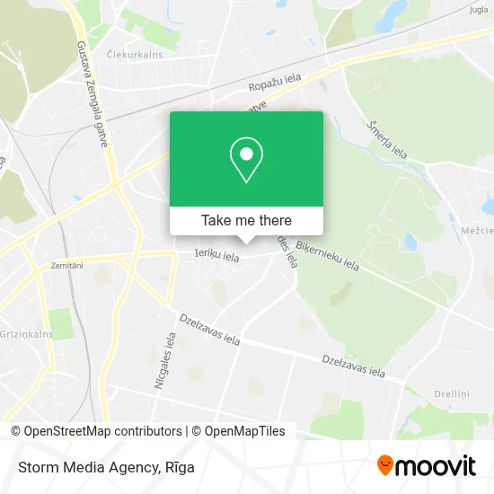 Storm Media Agency map