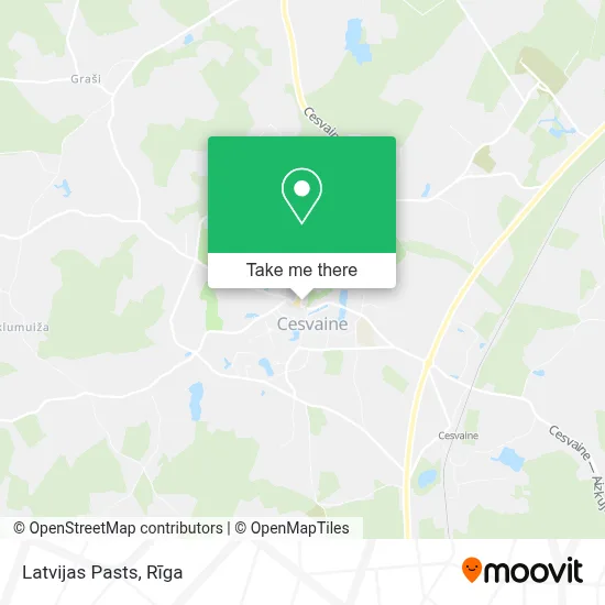 Latvijas Pasts map