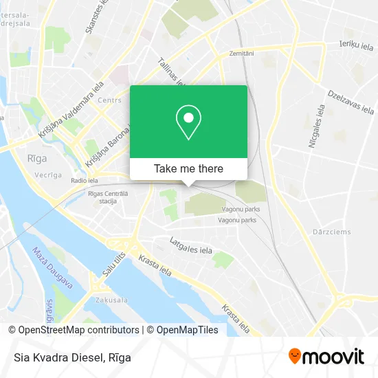 Sia Kvadra Diesel map