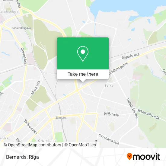 Bernards map