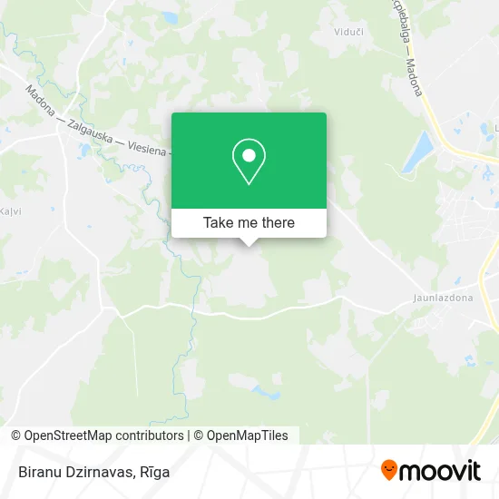 Biranu Dzirnavas map