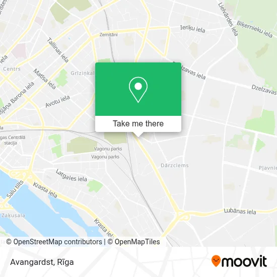 Avangardst map