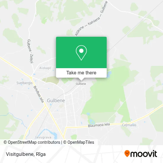 Visitgulbene map