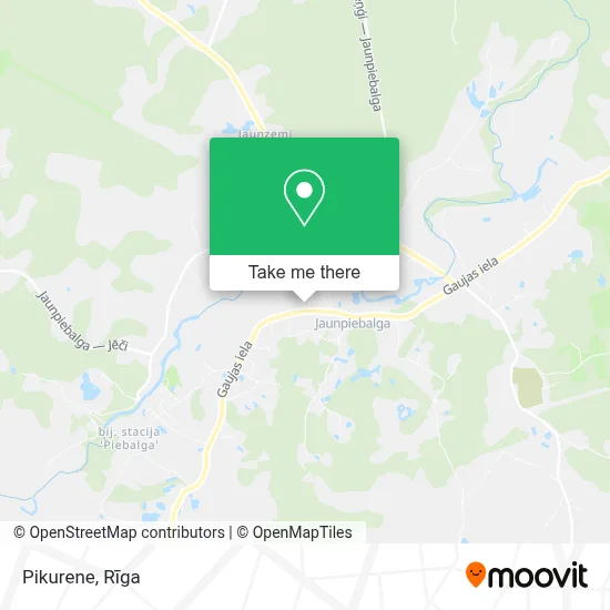 Pikurene map