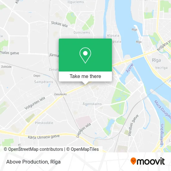 Above Production map