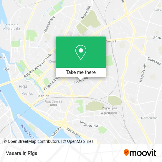 Vasara.Ir map