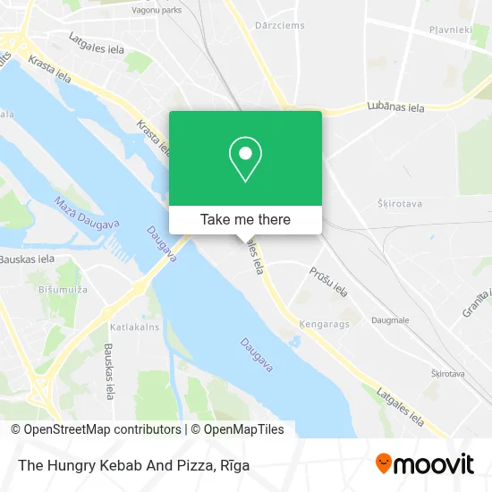 The Hungry Kebab And Pizza map