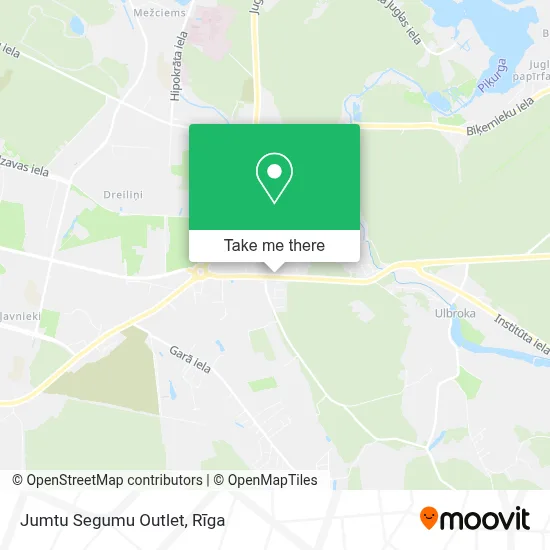 Jumtu Segumu Outlet map