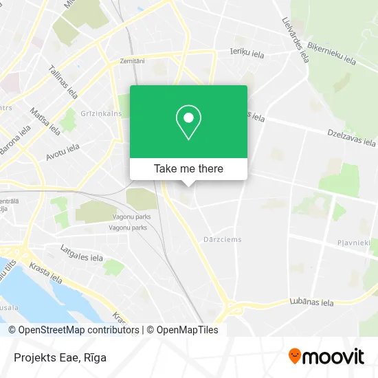 Projekts Eae map