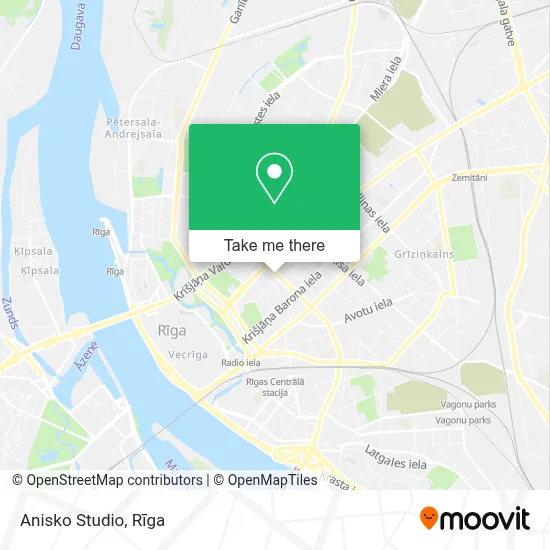 Anisko Studio map