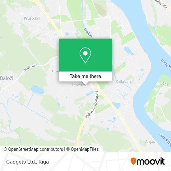 Gadgets Ltd. map