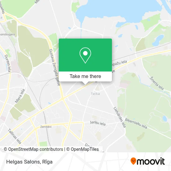 Helgas Salons map