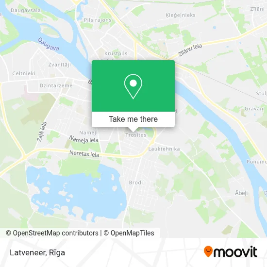 Latveneer map