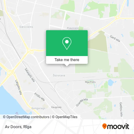 Av Doors map