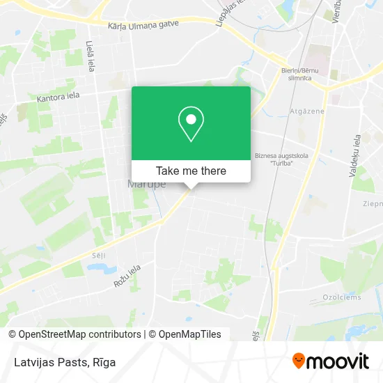 Latvijas Pasts map