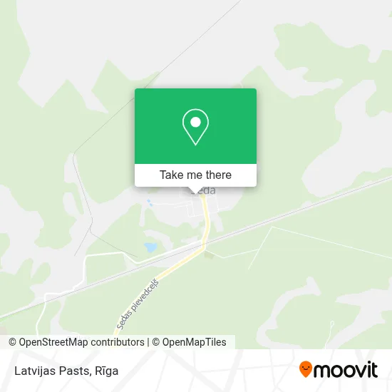 Latvijas Pasts map