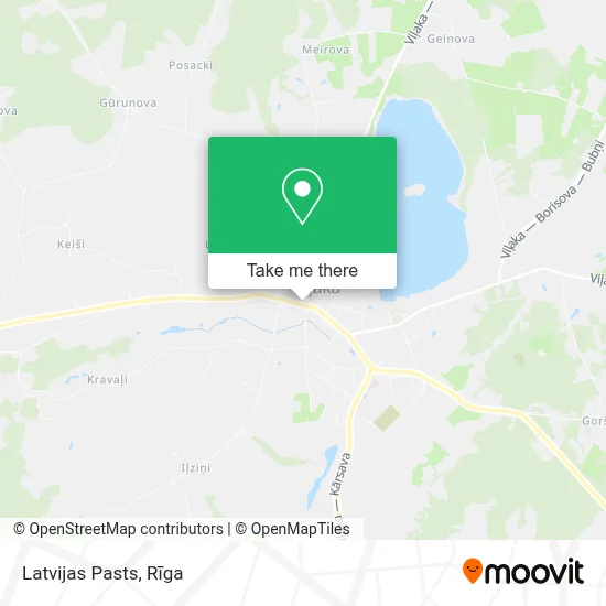 Latvijas Pasts map