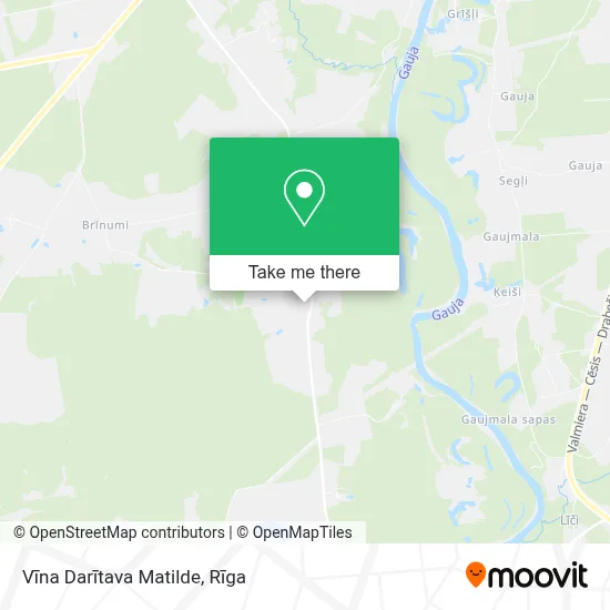 Vīna Darītava Matilde map
