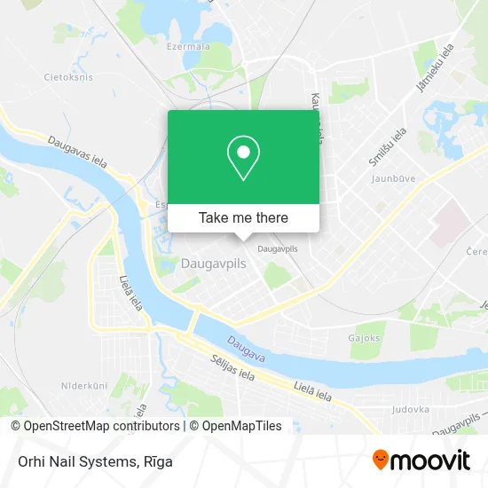 Orhi Nail Systems map