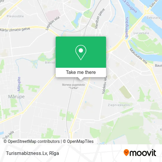 Turismabizness.Lv map
