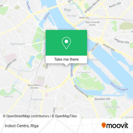 Irobot Centrs map