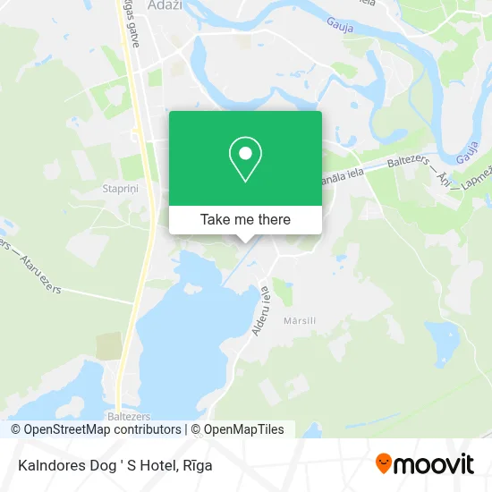 Kalndores Dog ' S Hotel map