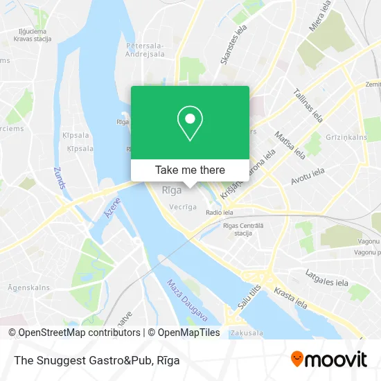 The Snuggest Gastro&Pub map