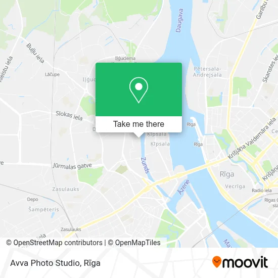 Avva Photo Studio map