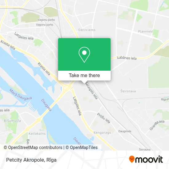 Petcity Akropole map