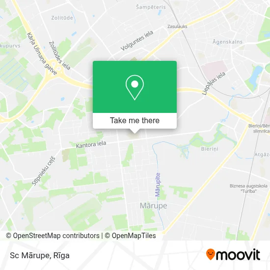 Sc Mārupe map