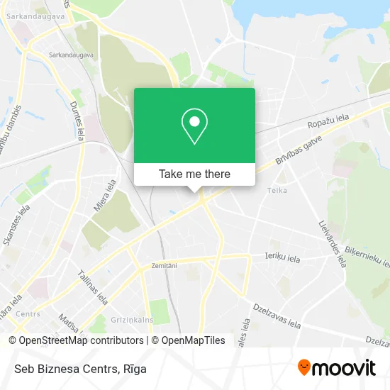 Seb Biznesa Centrs map