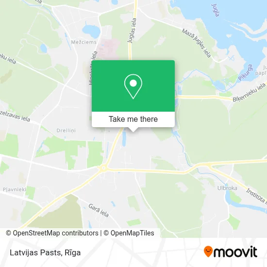 Latvijas Pasts map