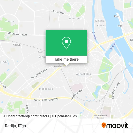 Redija map