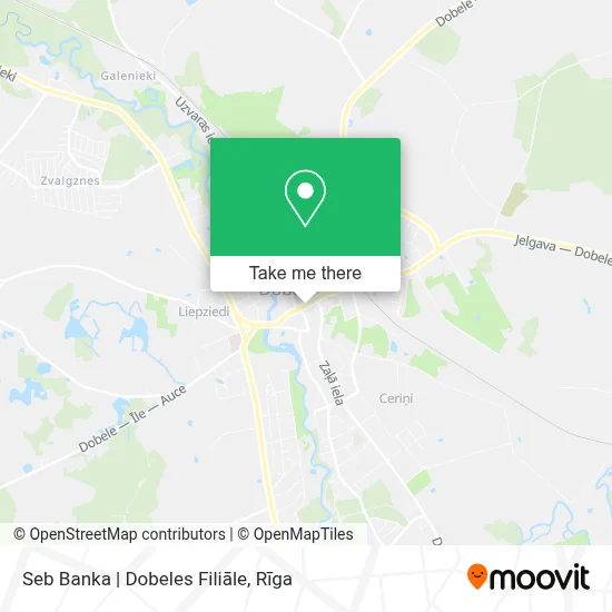 Seb Banka | Dobeles Filiāle map