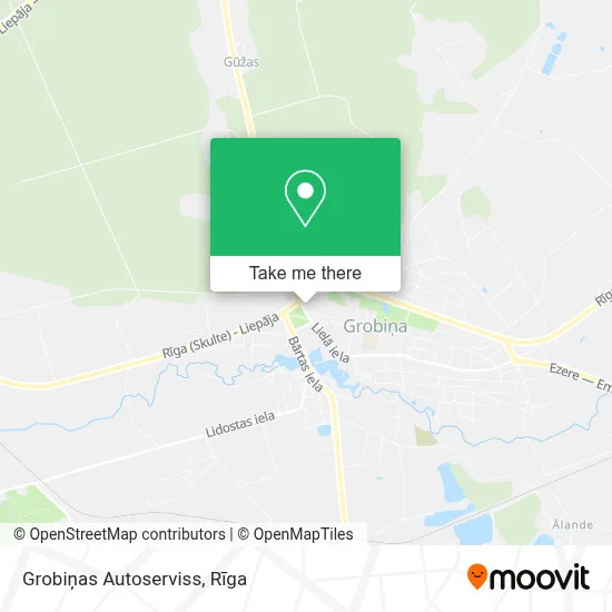 Grobiņas Autoserviss map