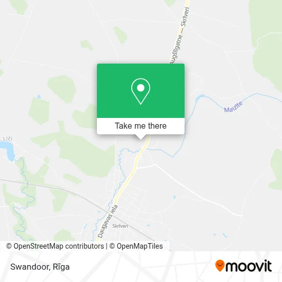 Swandoor map