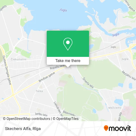 Skechers Alfa map