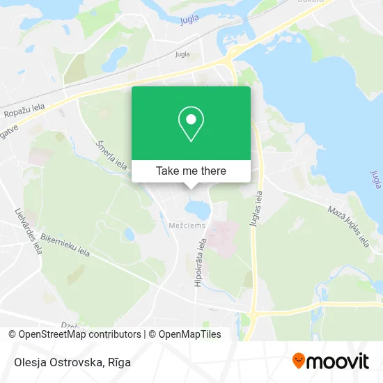 Olesja Ostrovska map